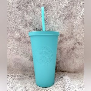 Starbucks Tumbler in Matte Tiffany Blue